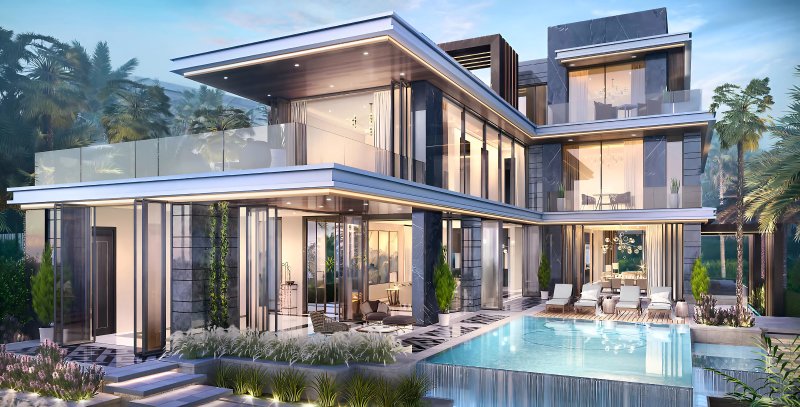 Villa Damac Lagoons - picture 2